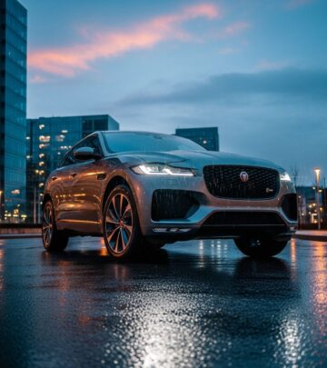Discover the refined power, luxurious cabin, and dynamic handling of Jaguar's flagship SUV in our in-depth 2021 F-Pace P400 analysis.