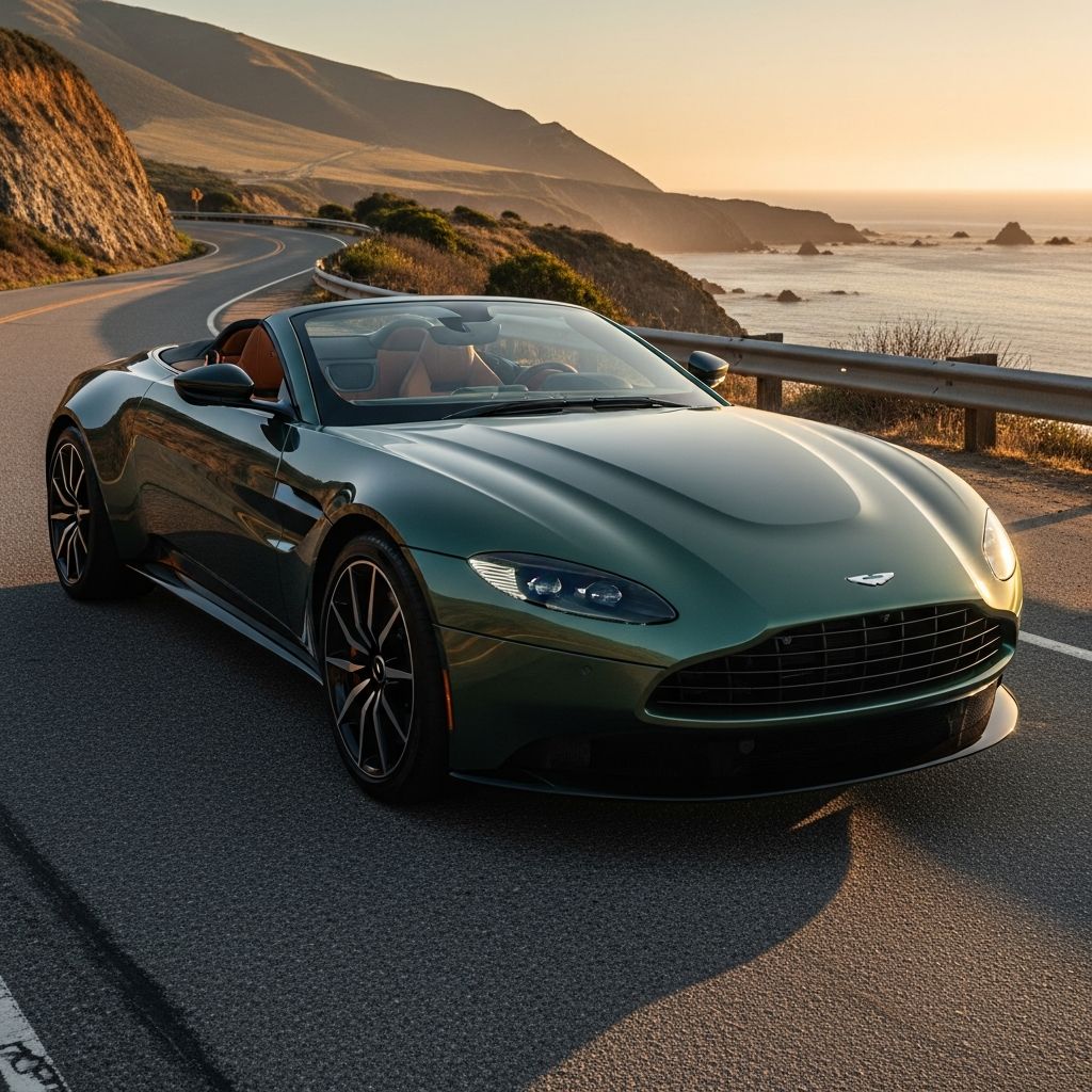 Experience the thrill of open-top luxury with the 2026 Vantage Roadster's ferocious V8 power and razor-sharp dynamics.