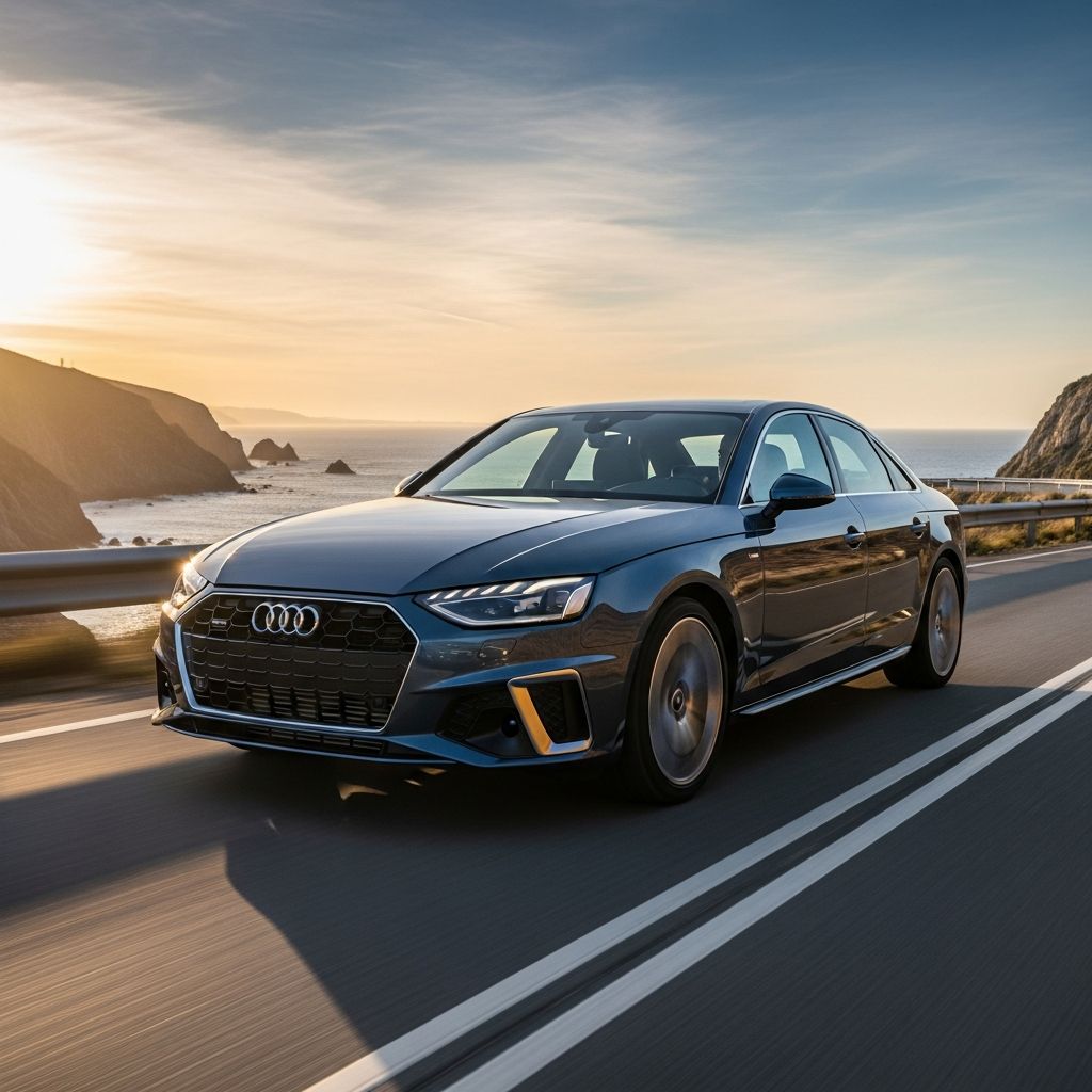 Discover the refined 2026 Audi A4: advanced tech, powerful engines, and premium comfort redefine luxury sedans.