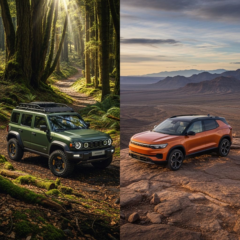Comprehensive comparison of Toyota's sleek EV and Subaru's rugged contender