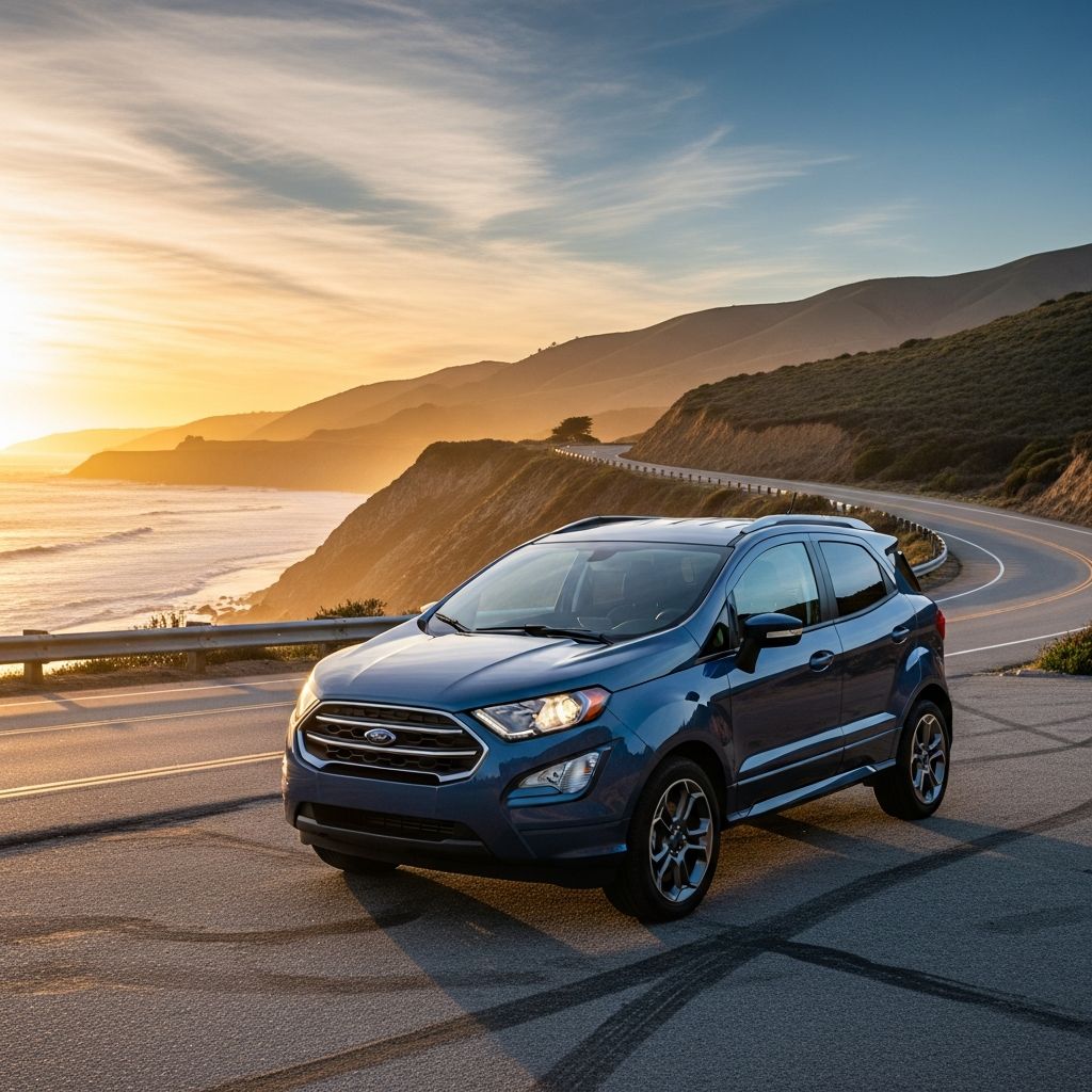 2026 Ford EcoSport: Redesigned Compact SUV, 300-Mile EV Discover the reinvented 2026 Ford EcoSport: futuristic design, advanced tech, and dynamic performance in a compact SUV package.