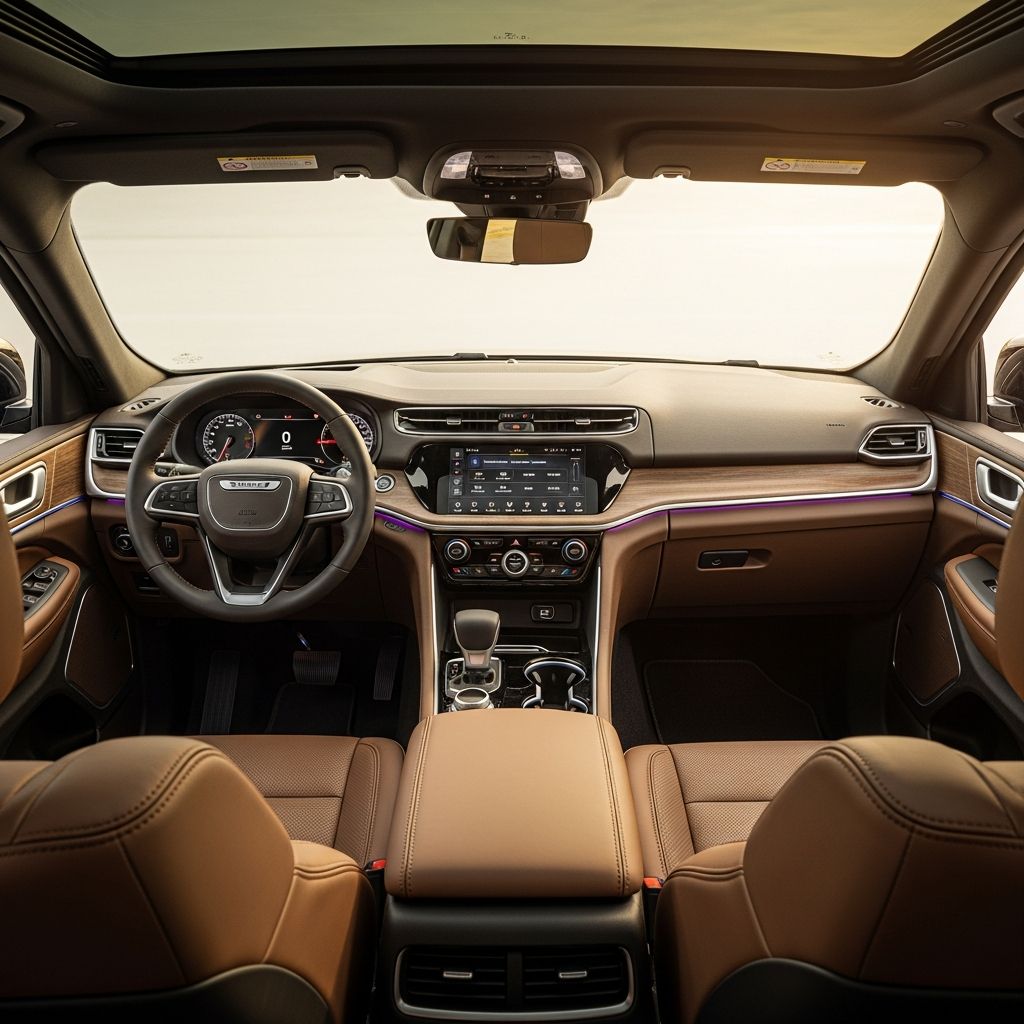 Discover the luxurious, spacious, and tech-packed cabin of the 2026 Jeep Grand Cherokee that redefines SUV comfort.