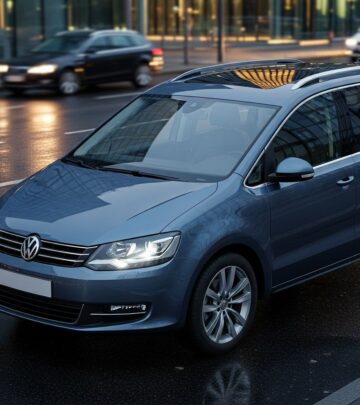 Explore the 2026 Sharan's advanced features, spacious design, and family-focused technology.