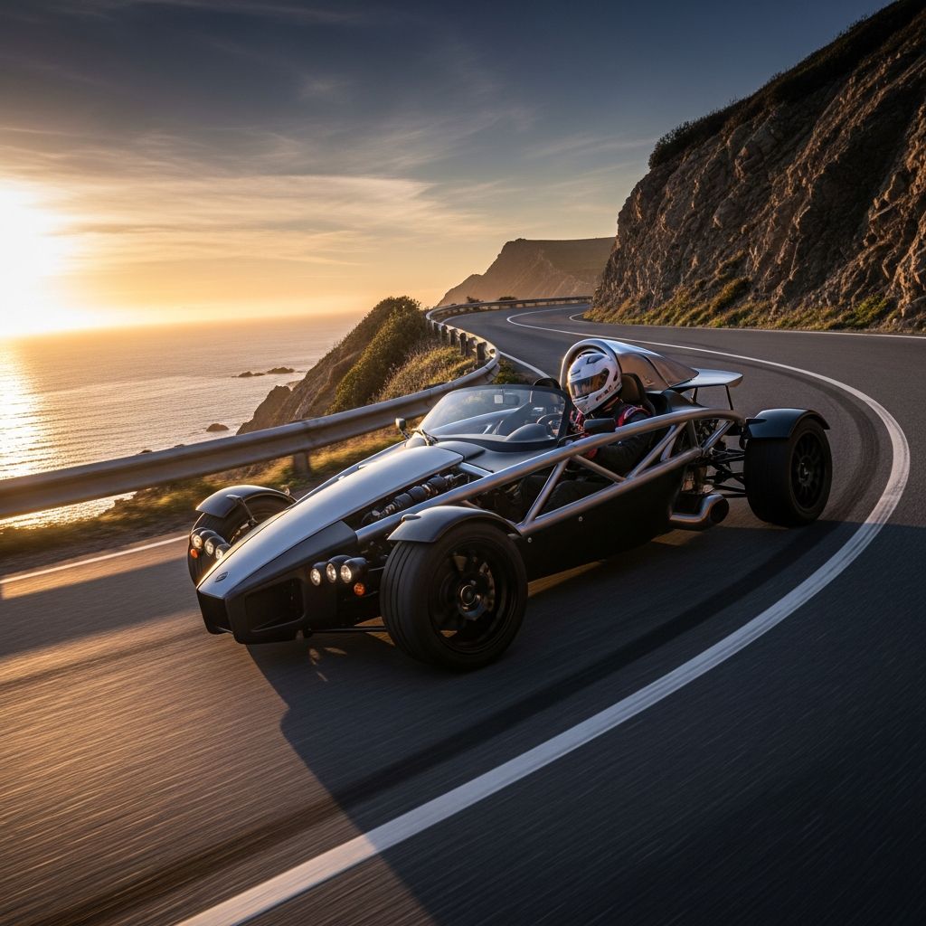 Discover the Ariel Atom 160's raw power, lightweight design, and unbeatable fun for summer drives and track days.