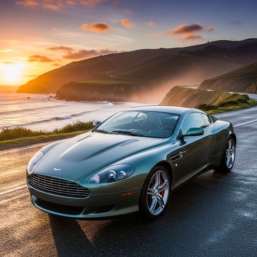 Discover the timeless allure of the Aston Martin DB9, a V12-powered masterpiece blending luxury, performance, and British elegance on the open road.