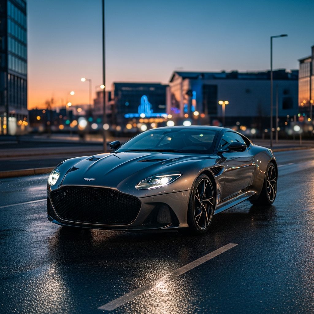 Aston Martin DBS Superleggera Unleashing 715bhp of British grand touring elegance with ferocious V12 power and refined dynamics.