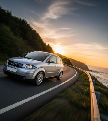 Exploring the innovative Audi A2 FSI: premium efficiency meets bold design in a compact package that redefined urban driving.