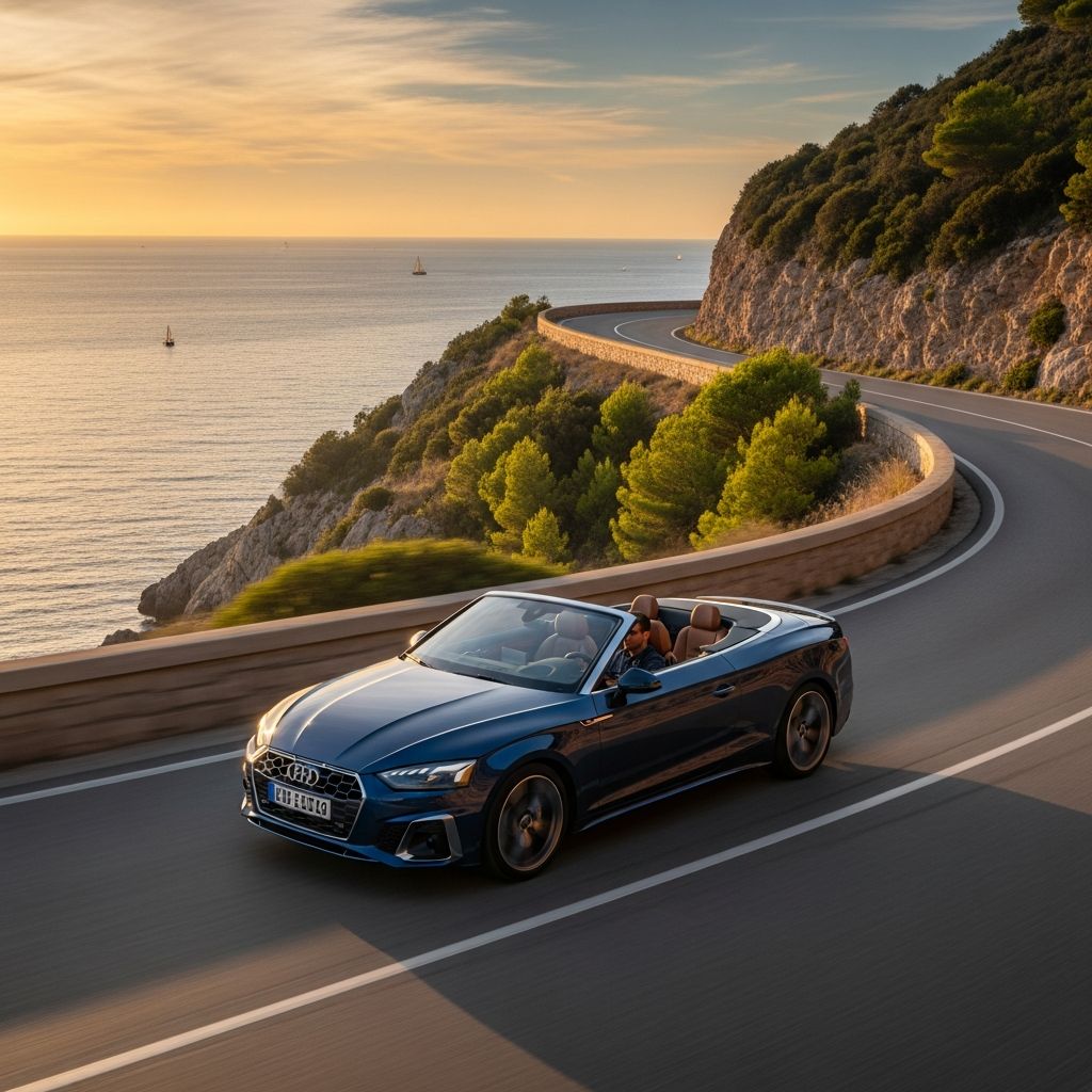 Audi A5 Cabriolet Review Discover the refined luxury and open-air thrill of the Audi A5 Cabriolet, blending performance, comfort, and style for everyday elegance.