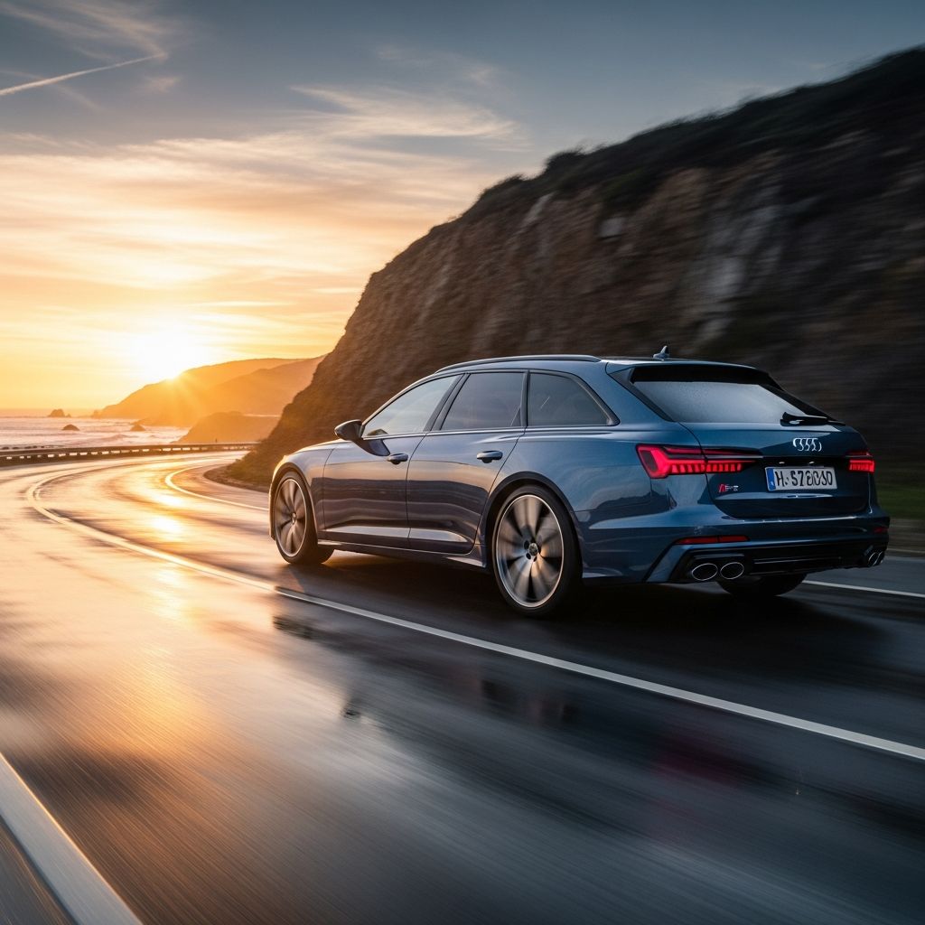 Audi S6 Avant Review 2025: Performance, Space, Specs Discover the Audi S6 Avant's blend of electrifying speed, luxurious comfort, and vast practicality for modern driving enthusiasts.