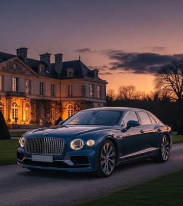 Experience luxury redefined: the 2021 Bentley Flying Spur V8 blends explosive power, supreme comfort, and cutting-edge tech for the ultimate grand tourer.