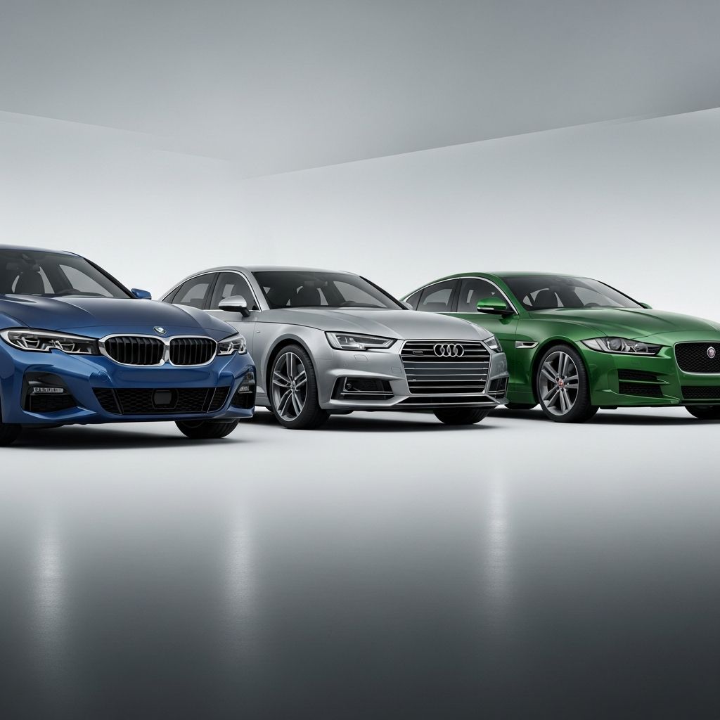 BMW 3 Series vs Audi A4 vs Jaguar XE Discover which premium sedan leads in performance, comfort, efficiency, and value in this in-depth comparison of three class-defining cars.