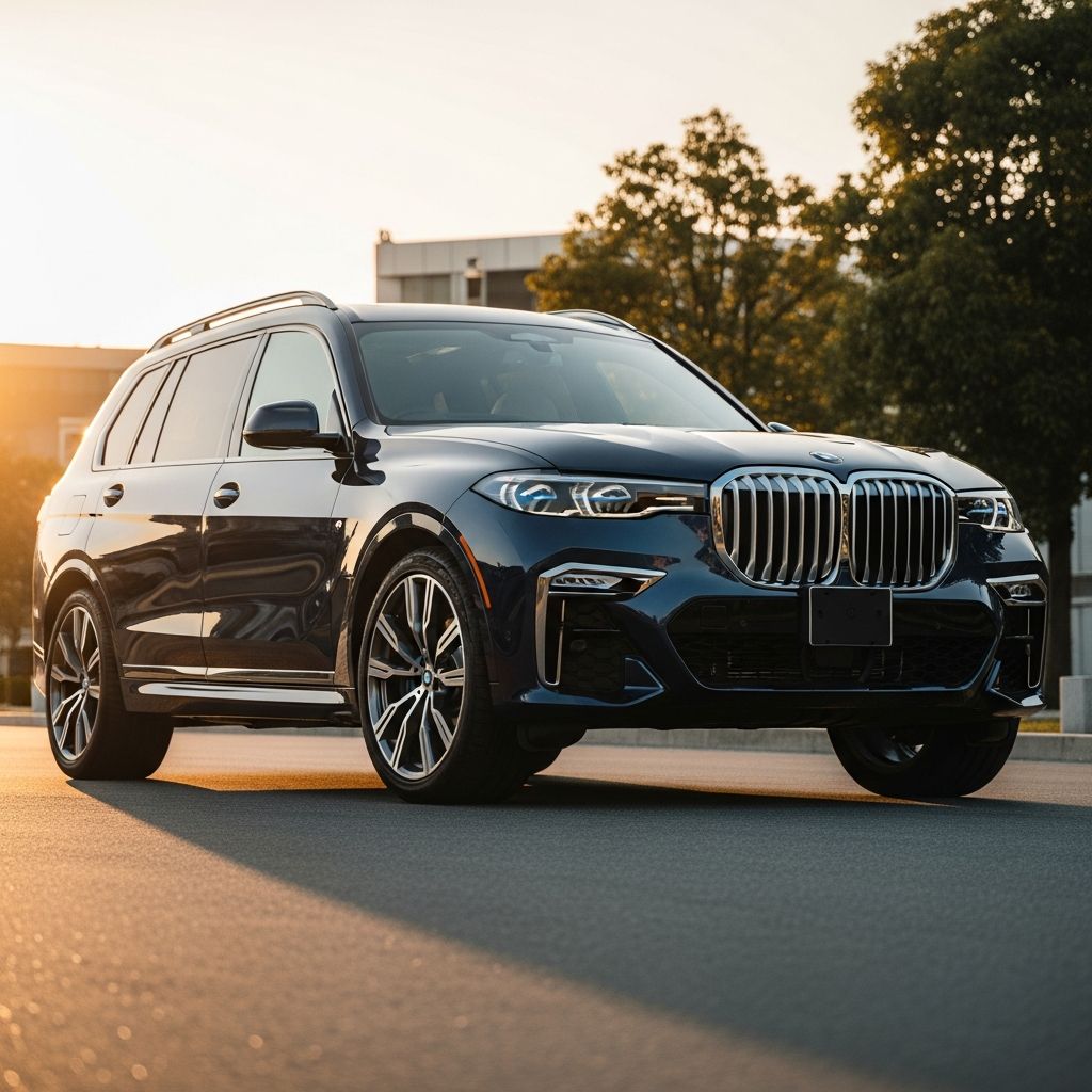 Discover the ultimate luxury SUV with space, power, and refinement in the BMW X7 xDrive30d.