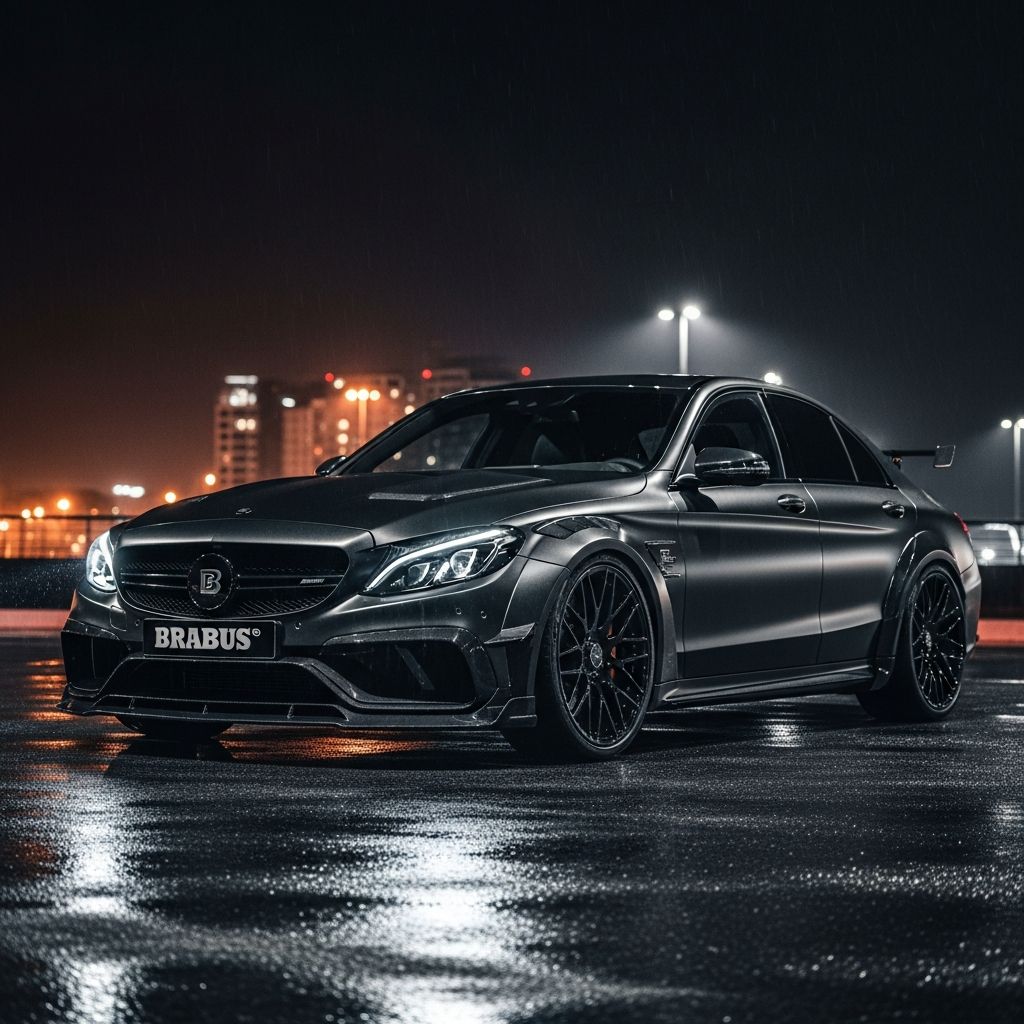 Discover how Brabus transformed the Mercedes C-Class into a 426hp beast with blistering speed and luxury.