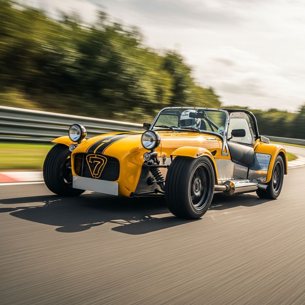 Experience the raw thrill of the Caterham Superlight R300, a lightweight powerhouse blending blistering speed and razor-sharp handling for ultimate driving joy.
