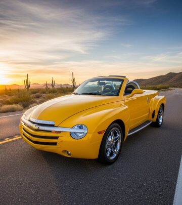 Explore the Chevrolet SSR's bold retro design, powerful V8 performance, and unique convertible pickup utility that captivated enthusiasts.