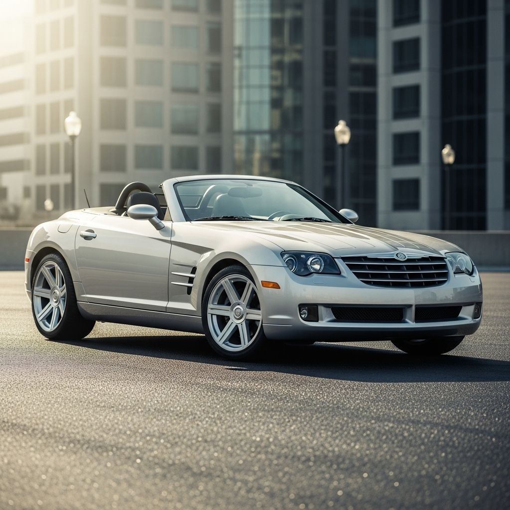 Explore the Chrysler Crossfire's bold design, Mercedes-powered performance, and its place as a unique 2000s sports car blending style and sportiness.
