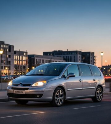 Discover the spacious, versatile Citroen C8 MPV that redefined family transport with innovative seating and top safety features.