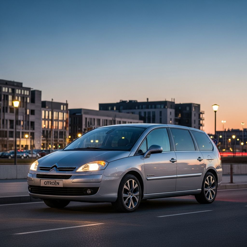 Discover the spacious, versatile Citroen C8 MPV that redefined family transport with innovative seating and top safety features.
