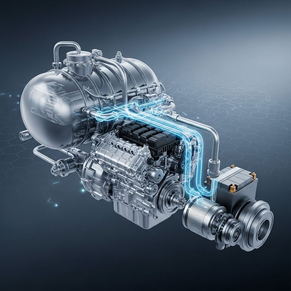 Exploring PSA's innovative compressed air hybrid system as an affordable eco-friendly alternative to traditional hybrid and electric vehicles.