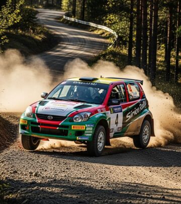 Discover the 2003 Daihatsu Sirion Rally IV, a lightweight AWD supermini that outaccelerates premium sedans with its tuned Toyota engine and rally-ready specs.