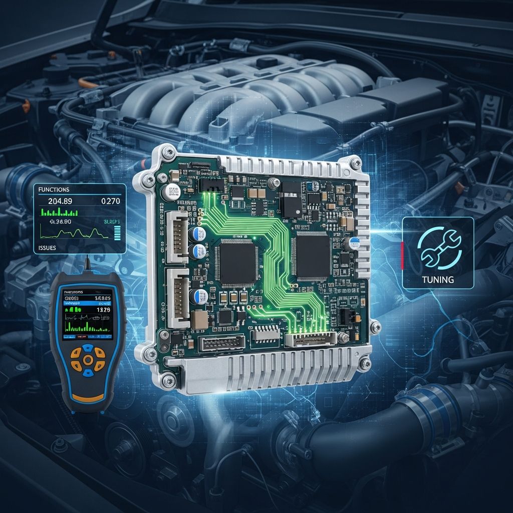 Discover how Electronic Control Units power modern vehicles, from core operations to troubleshooting faults and performance enhancements.