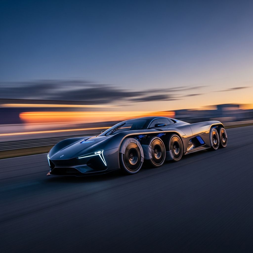 Eliica: Revolutionary Eight-Wheeled Electric Supercar Discover how Japan's eight-wheeled electric marvel redefined EV performance