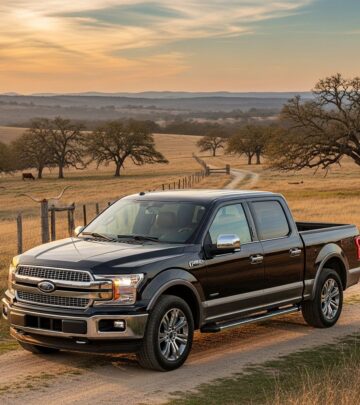 Discover luxury, power, and capability in Ford's premium F-150 King Ranch pickup truck.