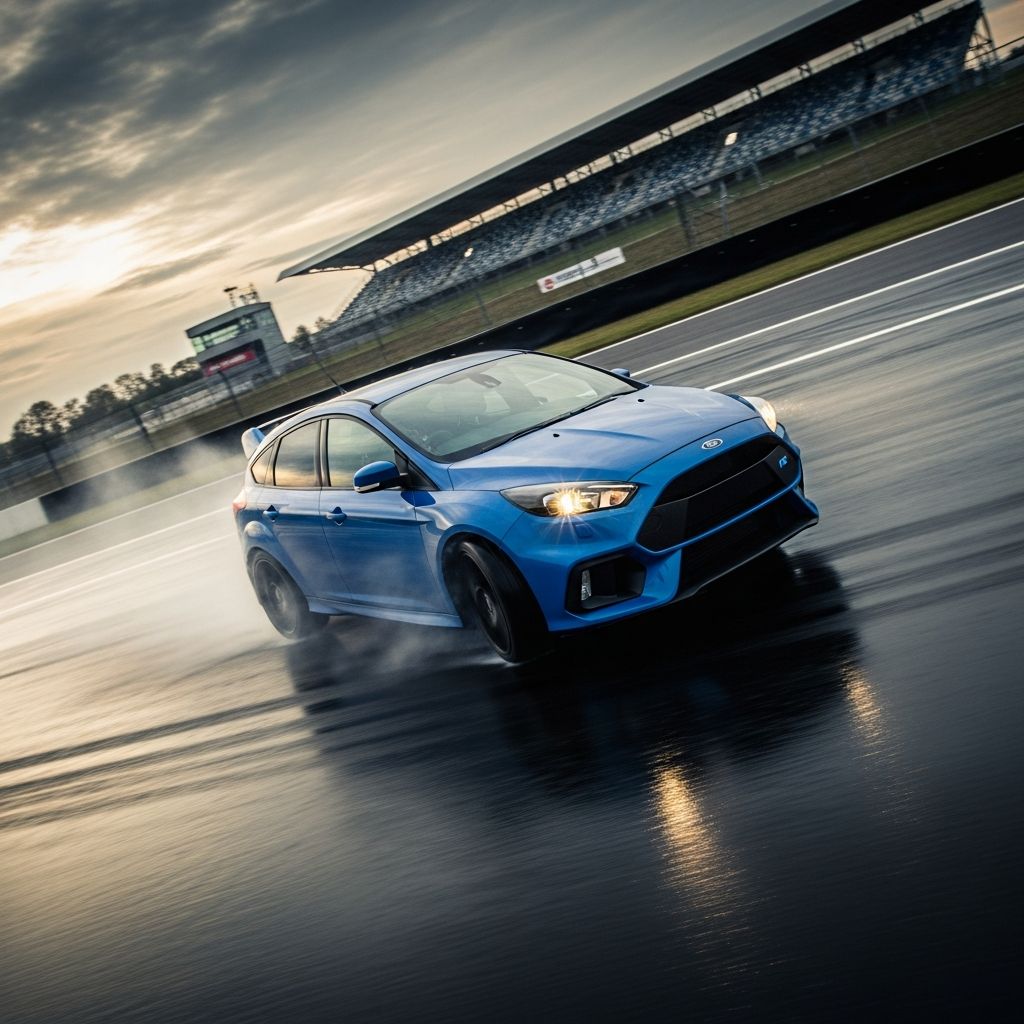 Discover the thrilling performance, agile handling, and everyday practicality of the iconic Ford Focus RS hot hatch.
