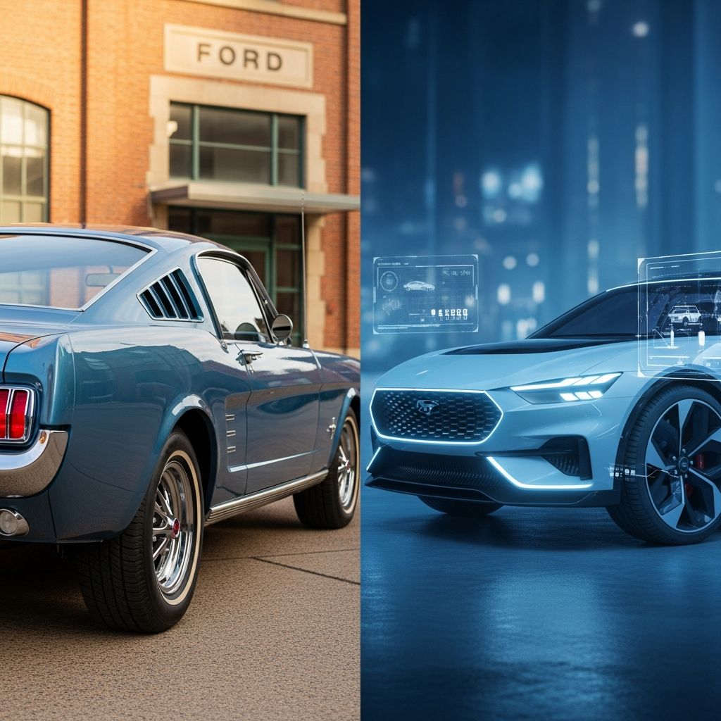 Ford’s Nostalgic Strategy: Bridging Heritage and Innovation How Ford uses classic design elements to attract diverse generations of drivers