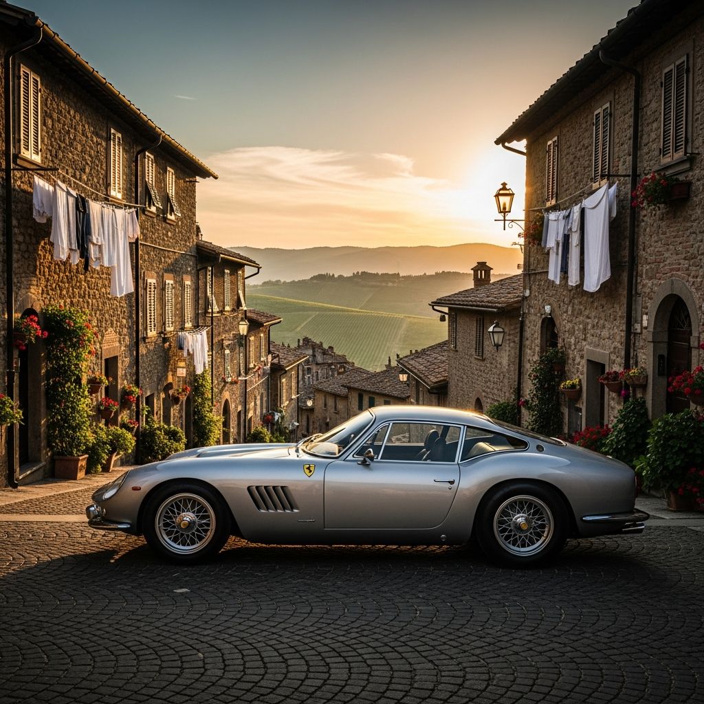 Discover the soul of Italy through its legendary cars, from fiery supercars to elegant classics that embody national pride and ingenuity.