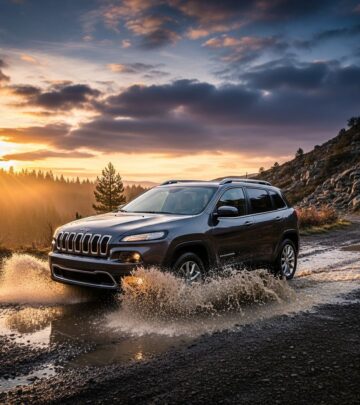 Explore the turbocharged diesel performance and off-road prowess of the Jeep Cherokee 2.8 CRD Limited