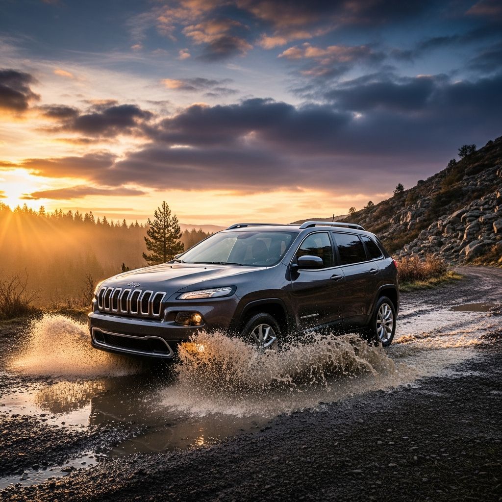 Explore the turbocharged diesel performance and off-road prowess of the Jeep Cherokee 2.8 CRD Limited