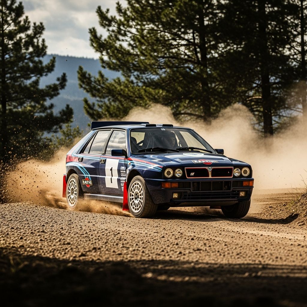 The Lancia Delta Integrale: Rally’s Greatest Champion How an Italian compact car revolutionized motorsport and dominated World Rally Championships for six consecutive years.