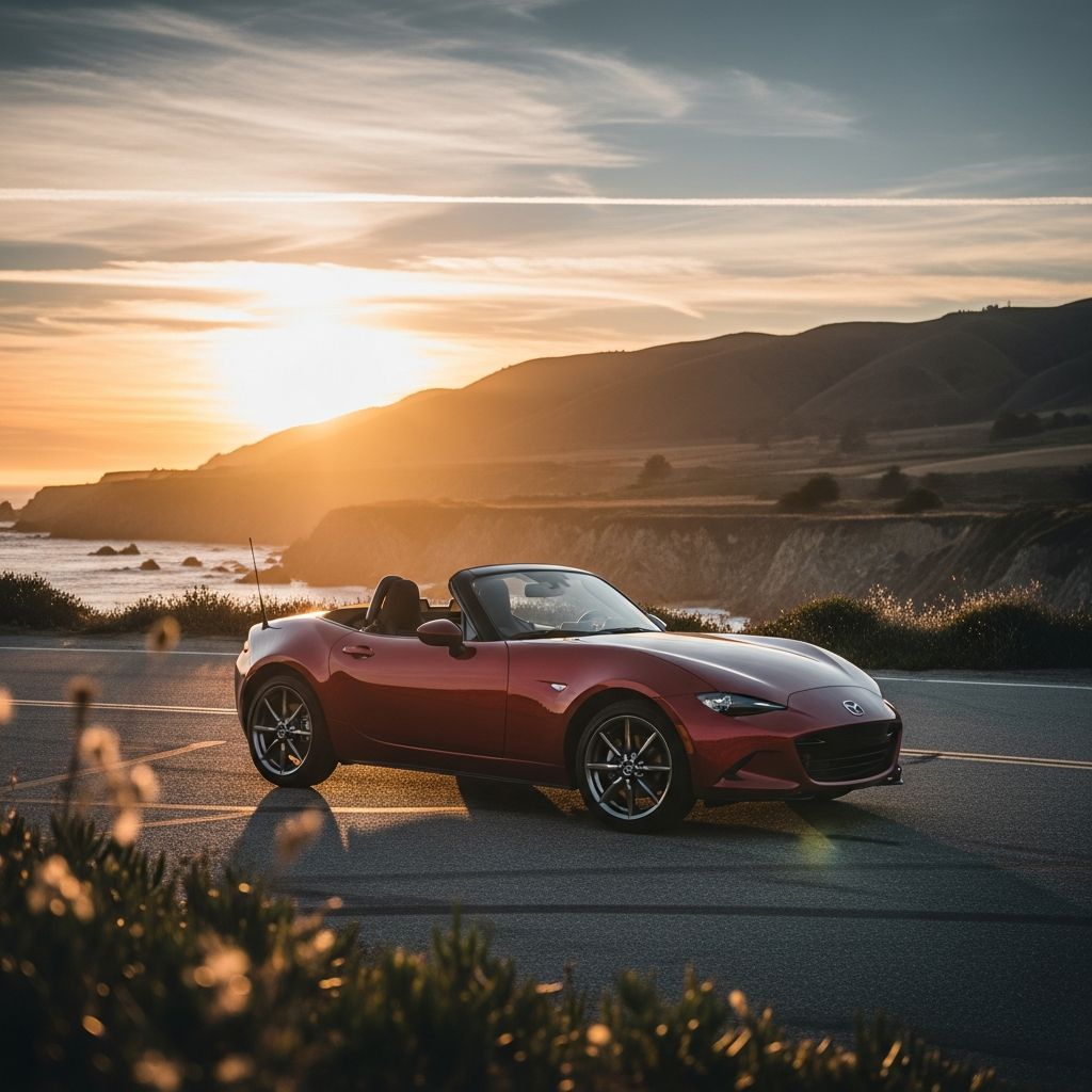 Experience pure driving joy with Mazda's legendary lightweight sports car