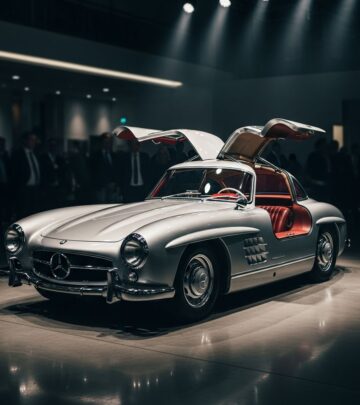 A pristine 1956 Mercedes 300SL Gullwing heads to auction after a massive $101K service, testing buyer commitment to classic car luxury.