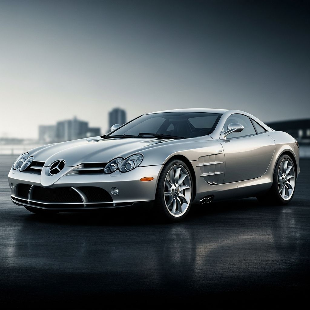 Discover the legendary Mercedes-Benz SLR McLaren, a fusion of F1 heritage and supercar excellence from 2003 to 2010.