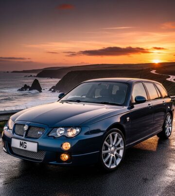 Discover the sporty estate that blends practicality with thrilling performance and timeless British charm in the MG ZT-T 160.