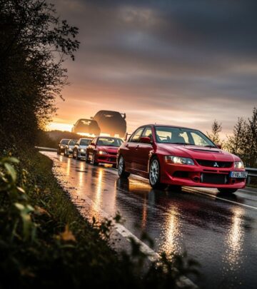 Discover the raw power, rally-bred handling, and enduring appeal of Mitsubishi's iconic Lancer Evolution performance sedan.