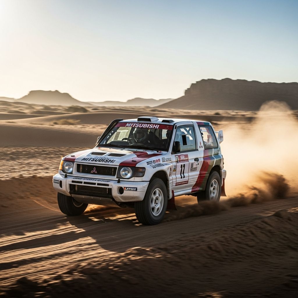 Mitsubishi Pajero Evolution: 2,693-Unit Rally Icon Discover the legendary rally-bred SUV that dominated Dakar and redefined off-road performance with unmatched agility.