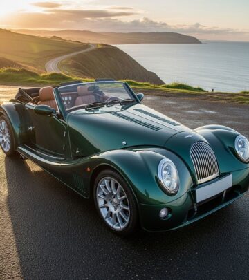Discover the timeless allure of the Morgan Aero 8, a handcrafted British convertible blending classic style with modern V8 power.