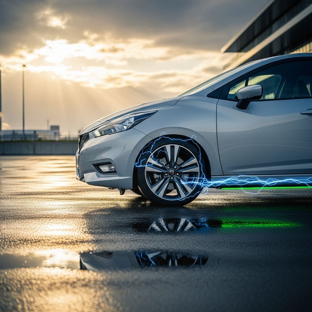 Discover how Nissan's innovative e-4WD system blends petrol power with electric assist for superior grip and efficiency in a compact supermini.
