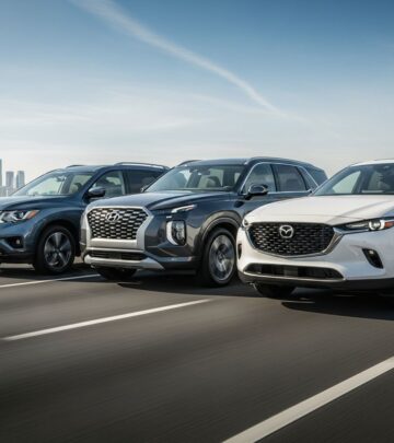 Discover which midsize 3-row SUV reigns supreme: Nissan's rugged Pathfinder, Hyundai's plush Palisade, or Mazda's dynamic CX-90 in our in-depth comparison.