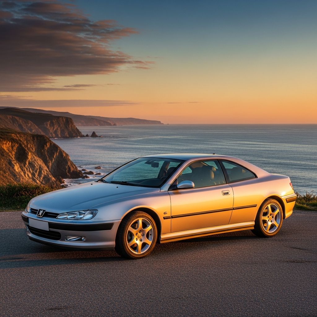 Discover the timeless elegance and grand touring prowess of the Peugeot 406 Coupe, a Pininfarina masterpiece blending French comfort with Italian style.