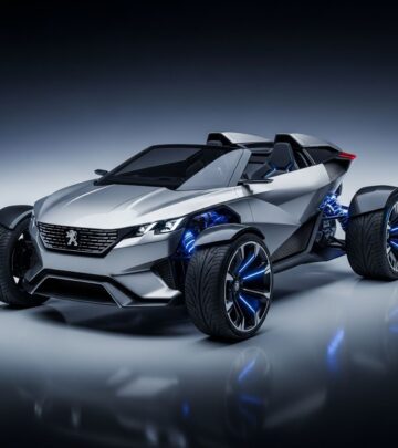 Explore Peugeot's groundbreaking hydrogen-powered concept car that redefined compact mobility