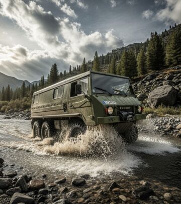 Discover the indestructible Austrian 6x6 beast that conquers any terrain with unmatched capability and military heritage.