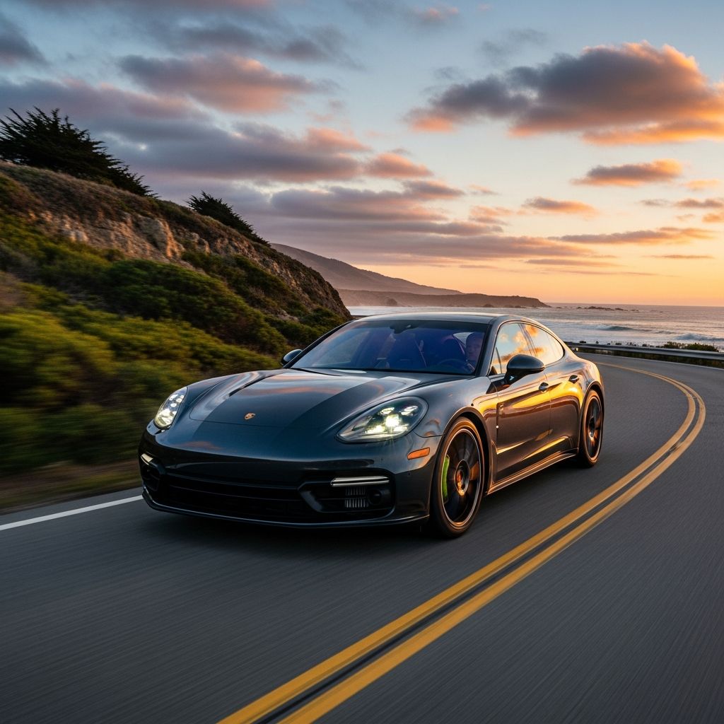 Discover how Porsche's Panamera plug-in hybrids blend electrified efficiency with sports car thrills and luxury comfort.