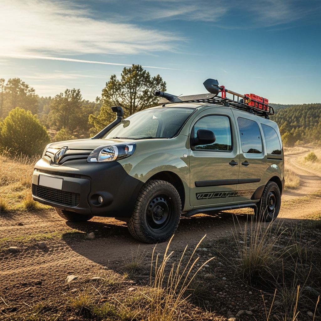 Exploring the French compact van's rugged transformation into an accessible adventure vehicle.