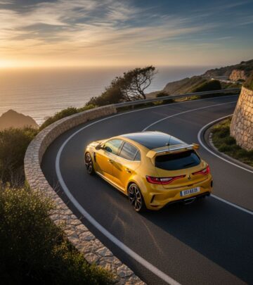 Experience the thrilling performance and refined dynamics of the 2021 Renault Megane RS 300 Trophy, a hot hatch masterpiece blending power and precision.