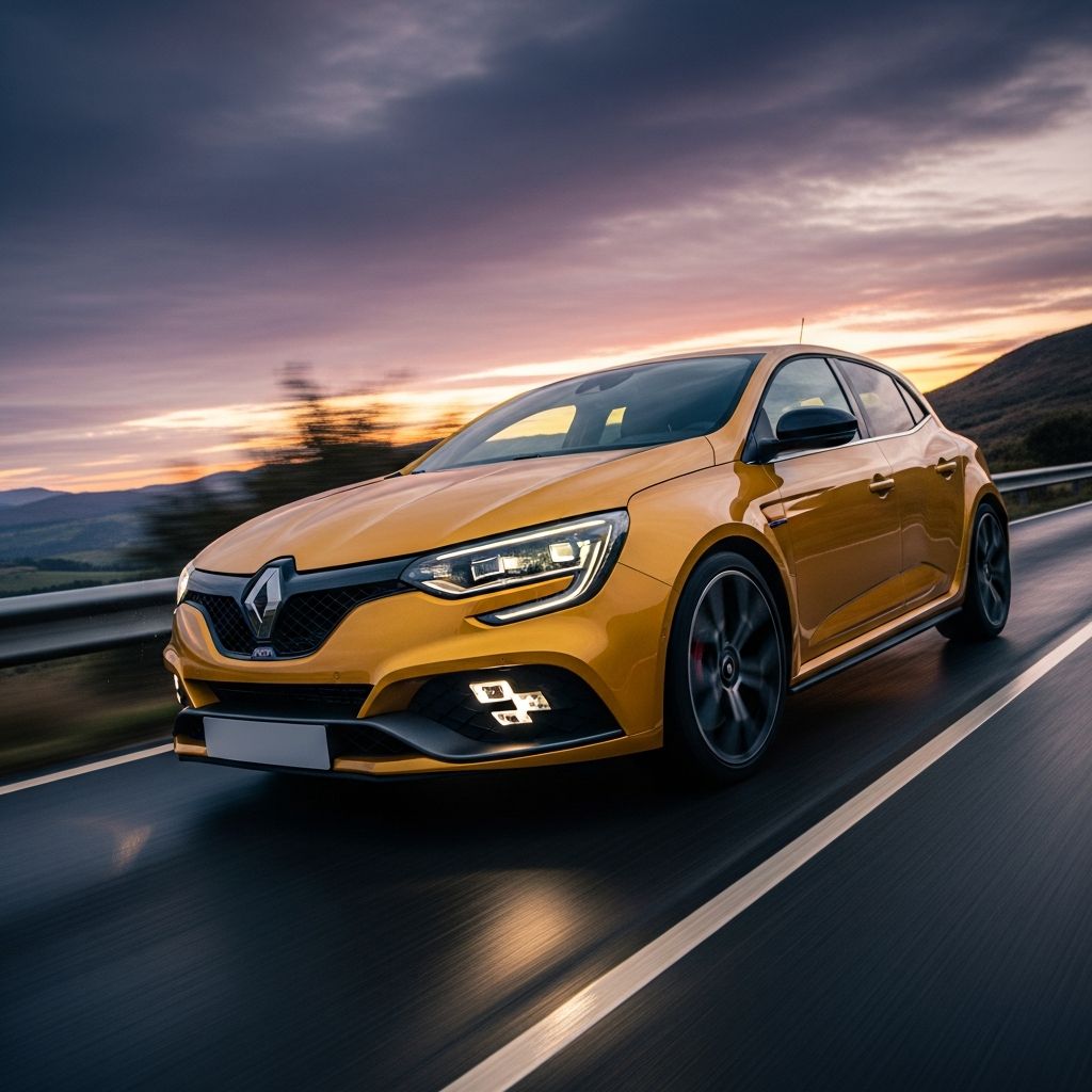 Discover the thrilling capabilities of Renault's track-focused compact performance vehicle