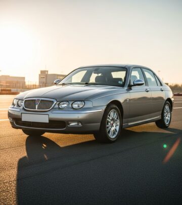 Turbocharged efficiency meets British luxury in the Rover 75 1.8T